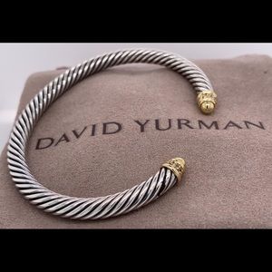 David Yurman Cable Classic Bracelet with diamonds